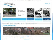 Tablet Screenshot of hardau.ch